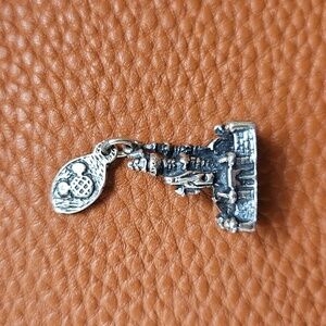 Vintage Sterling Silver 3D Disney Cinderella Castle Charm